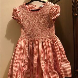 Brooks Brothers silk girls party/holiday dress